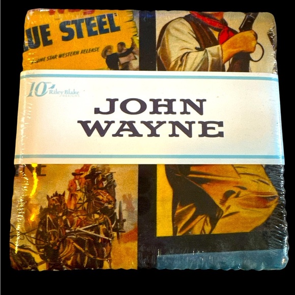Quilting RARE Find “John Wayne” licensed 5” stacker 42 pieces NIP - Picture 1 of 2